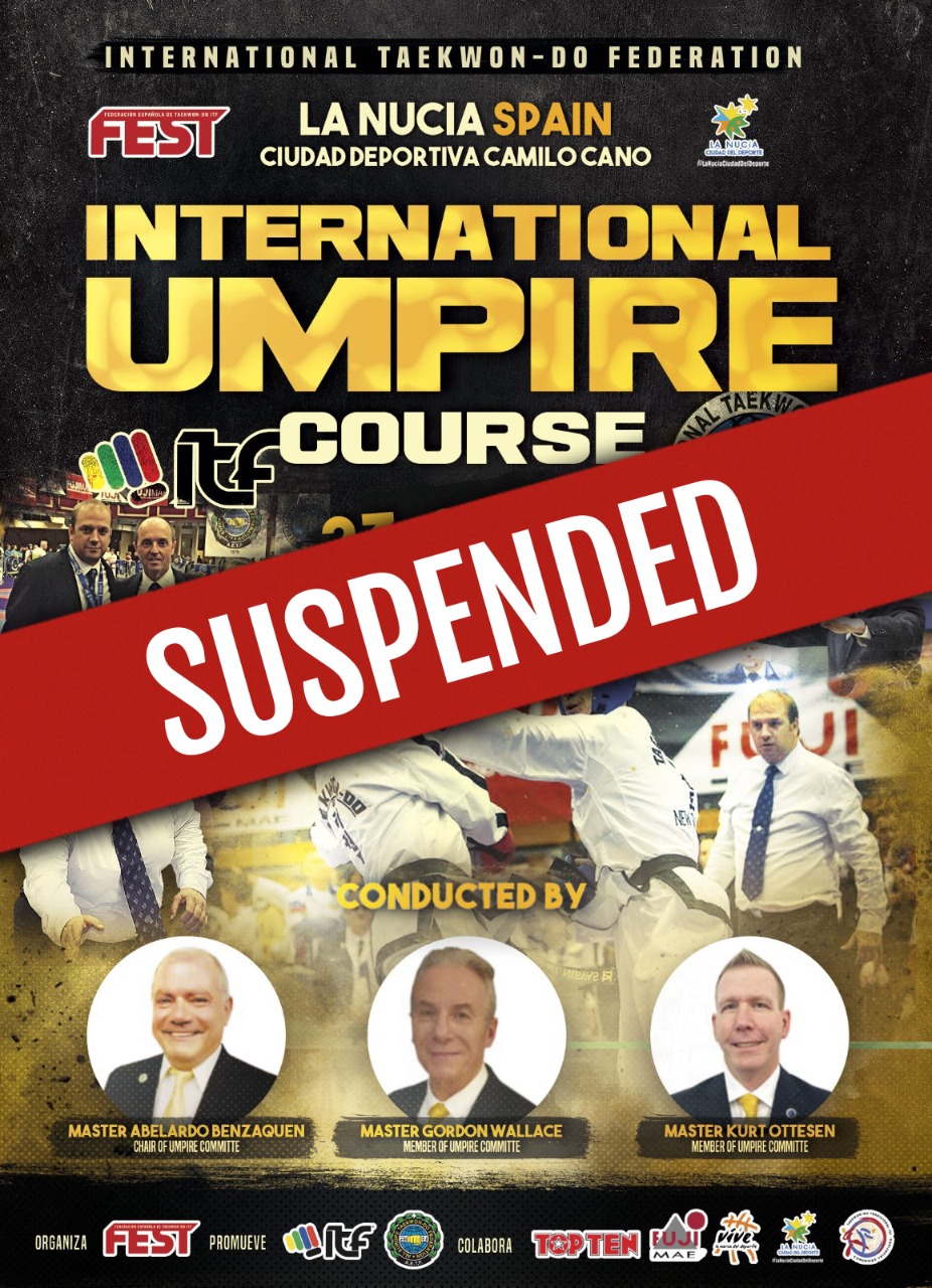 Umpire-course-Spain-suspended