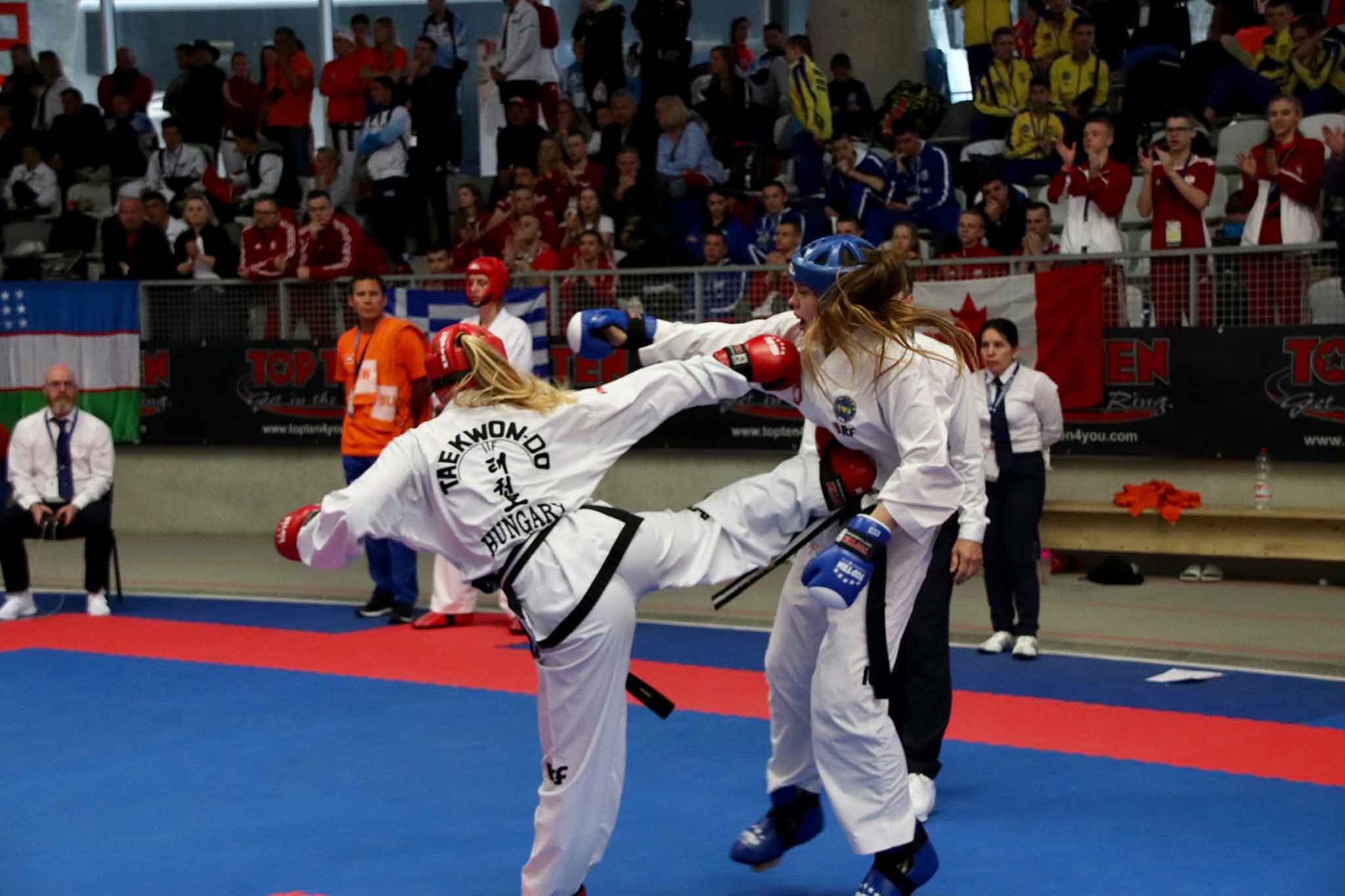 Taekwondo Sparring Asian Games Taekwondo Fighter Lee Hwa Jun Wins
